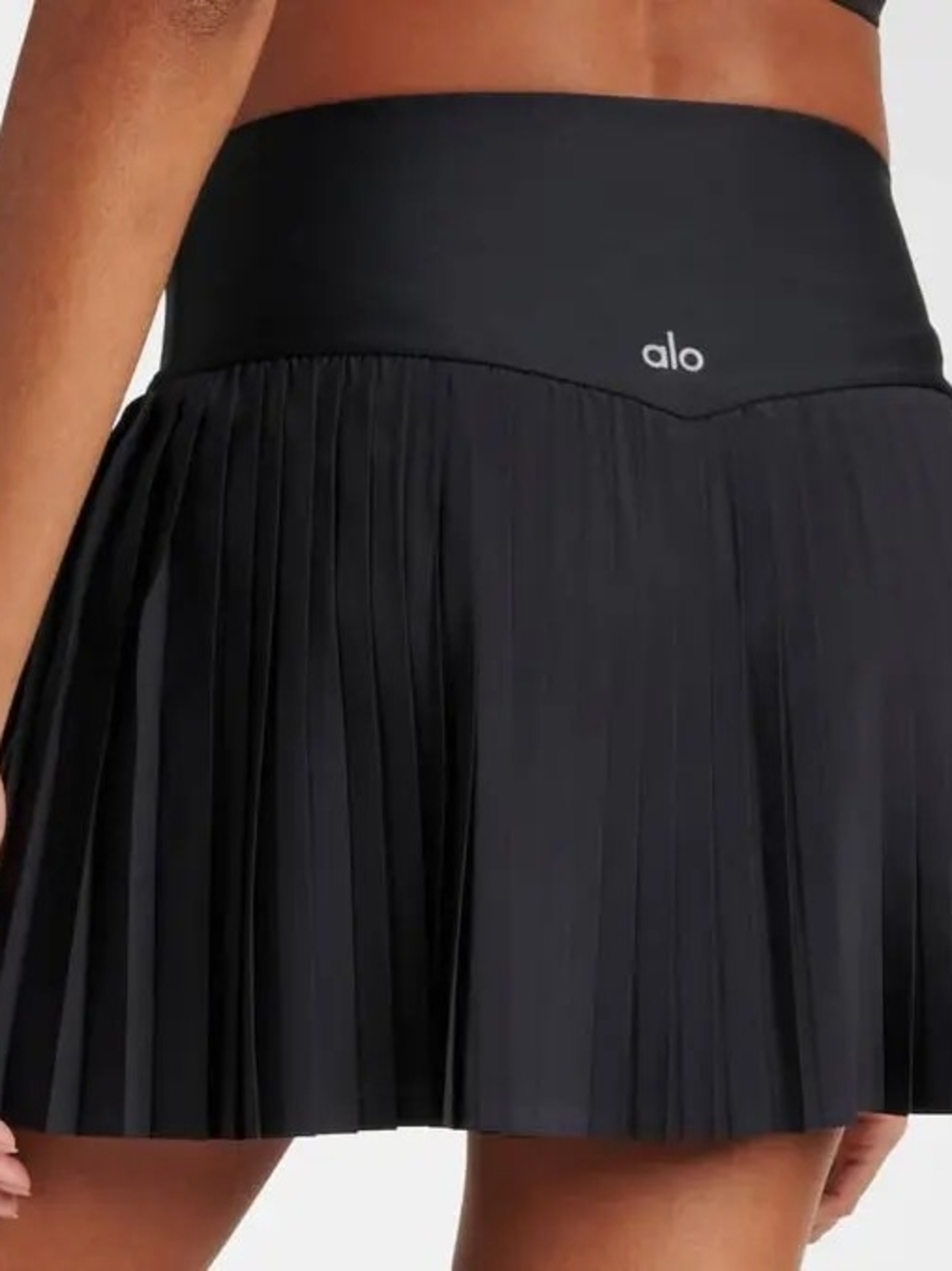 ALO YOGA Grand Slam Pleated Skirt